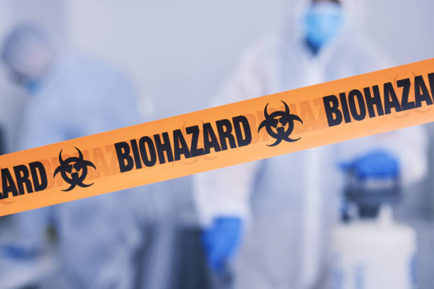 Professional Biohazard technician working in Malone, WA